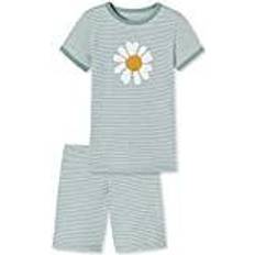 Schiesser Mädchen Kurzer Schlafanzug Pyjamaset, Khaki I