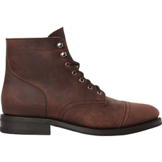 Laced Ankle Boots Thursday Boots Captain - Arizona Adobe