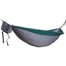 Grey Hammocks Camper Diamond 3 Double Darkgreen incl Tree Huggers