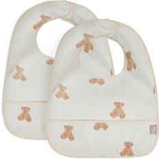 Bavoirs alimentaires Jollein Bavoir imperméable teddy bear (2pcs)