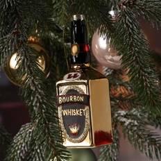 Whiskey glas BOURBON WHISKEY Flasche Weihnachtsschmuck