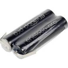 Panasonic 900 Panasonic Pack de piles rechargeables 2x LR3 (AAA) NiMH 137385 2.4 V 900 mAh