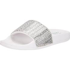 Skechers Donna Ciabatte Skechers Women's Shower Slide Sandal, White