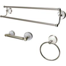 Kingston Brass BAK111348SN Victorian 3-Piece Bathroom Hardware