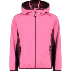 CMP Girls' Waterproof Hooded Jacket - Rose