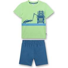 Sanetta Jungen 233112 Pyjamaset, Lime