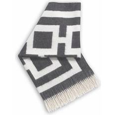 Zwart Babydekens Jonathan Adler Richard Nixon Throw, Charcoal