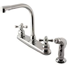 Taps Kingston Brass KB711AXSP Victorian Centerset Gray
