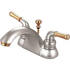 Kingston Brass KB2629 Lavatory Faucet Satin Nickel Polished Gris