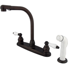 Bronze Kitchen Taps Kingston Brass KB715 Victorian Centerset Brun, Bronserad mässing