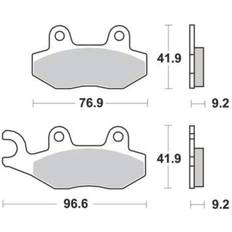 Pièces de Vélo TRW Brake Pad Mcb689