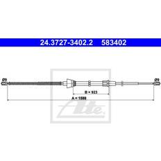 Günstig Bremsen ATE Handbremsseil VW,SKODA,SEAT 24.3727-3402.2 6R0609721B Bremsseil,Seilzug