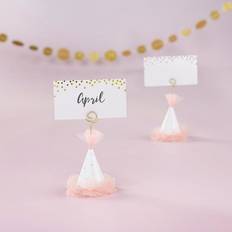 Sashes Kate Aspen Pink Party Place Card Holder Set of 6