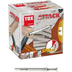 Grijs Hardwarenagels Tox Attack 6 60 Nageldübel Set of 50 Stück