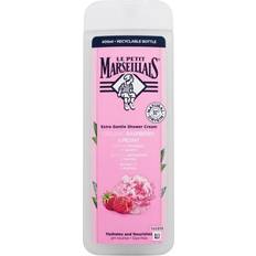 Petit Marseillais Extra Gentle Shower Cream Organic Raspberry & Peony Feuchtigkeitsspendende nährende Duschcreme 400