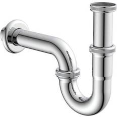 Bodenventile Kirchhoff Kirchhoff Röhrensiphon, Anschluss: 1 1/4" Edelstahl silberfarben