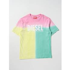 Multicolore Magliette Diesel Tricolor T-Shirt with Logo