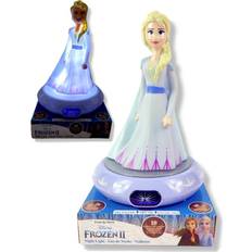 Frost Nattlampor Barnrum Disney Frozen Die Eiskönigin - 3d Elsa Nachtlicht