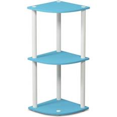 Blue Shelves Furinno Turn-N-Tube 3-Tier Book Shelf