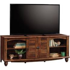 Cherry wood tv stand Sauder Harbor View TV Bench