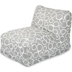 Gray Bean Bags Majestic Home Goods 85907238046 Fusion Bean Bag