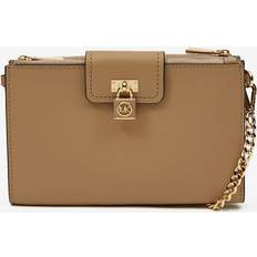 Michael Kors Ruby Small Saffiano Leather Crossbody Bag - Tan