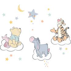 Lambs & Ivy Disney Baby Winnie The Pooh Hugs Piglet Eeyore Tigger Wall Decals