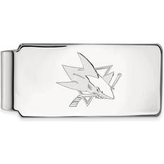 LogoArt Silver NHL San Jose Sharks Money Clip