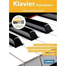 Musikinstrumente Cascha Klavier Digitalpiano Schnell und einfach lernen