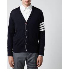 Blue Cardigans Thom Browne 4-bar cardigan navy