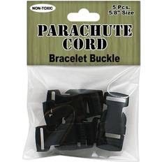 Yarn & Needlework Supplies Pepperell Parachute Cord Buckles 15mm 5/Pkg