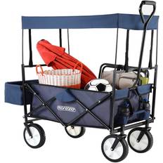 Trolley Dark Blue with Removable Roof 