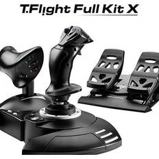 Flight Controls Thrustmaster T-Flight Full Kit Joystick Throttle Rudder Pedals 4460211 Black