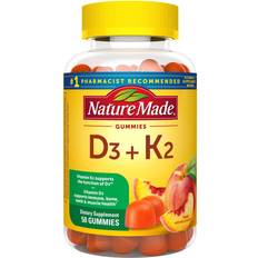 Nature Made D3 + K2 Gummies Peach 50