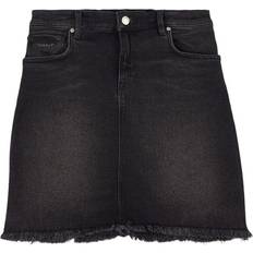 Vetoketju Hameet Gant Denim Skirt - Black