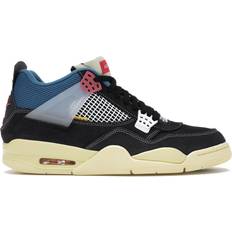 X fusion Nike Union LA x Air Jordan 4 Retro M - Off Noir/Brigade Blue/Dark Smoke Grey/Light Fusion Red