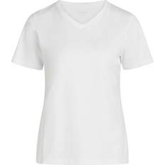 Norvig stretch dame T-shirt, Hvid