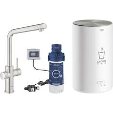Grohe Direct Heet Water Keukenkranen Grohe Red Duo (30327DC1)