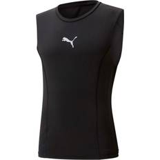 Puma Men Tank Tops Puma Compression SL Shirt Herren Schwarz, XL