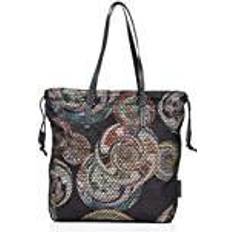 Desigual Toteväskor Desigual Handtasche 22WAXA51 Schwarz