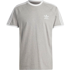 Adicolor classics 3 Adidas Men's Adicolor Classics 3-Stripes Tee - Medium Grey Heather