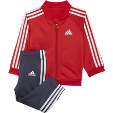 Adidas Infant 3-Stripe Trico Tracksuit - Vivid Red/White (HC0074)