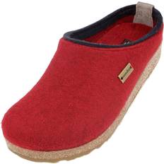 Herren - Rot Hausschuhe Haflinger Pantoffel KRIS, rot