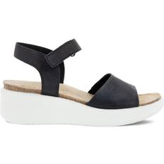 Ecco flowt sandaler ecco Flowt Wedge Cork - Sort