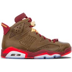 Nike Air Jordan 6 Zapatos Nike Air Jordan 6 Retro Cigar - Raw Umber/Team Red/Metallic Gold/Challenge Red