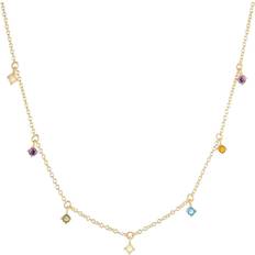 Sif jakobs ellera piccolo Sif Jakobs Ellera Piccolo Necklace - Gold/Multicolour