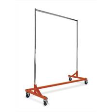 Orange Book Shelves Econoco Commercial Garment Rack Book Shelf