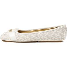 Beige - Viscose Shoes Michael Kors MK Plate Moc Vanilla