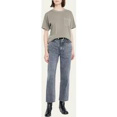 Slvrlake Gray London Crop Jeans Many Moons WAIST