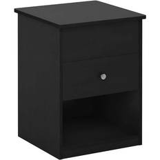 Bedside Tables Furinno 1-Drawer Americano Lift Top Bedside Table